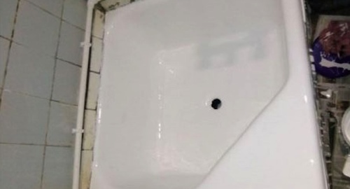 Обновление душевого поддона акрилом | Политехническая